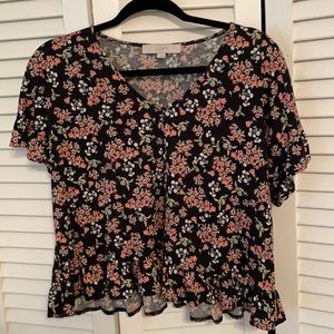 Loft Floral Top